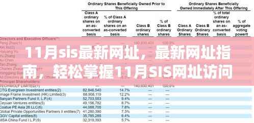 11月SIS最新网址指南,轻松掌握访问步骤