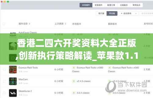 香港二四六开奖资料大全正版,创新执行策略解读_苹果款1.156