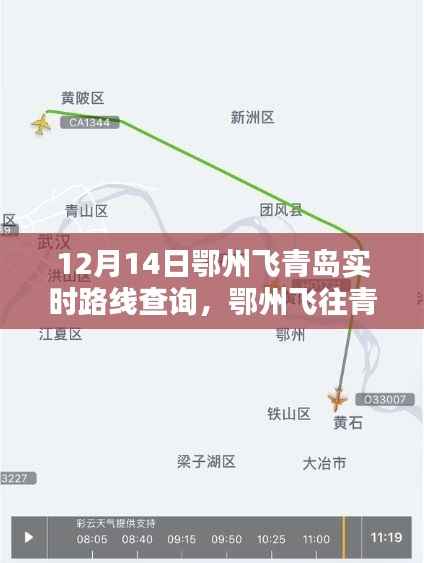 鄂州飞往青岛,12月14日实时路线查询与行程规划指南