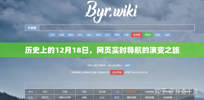 网页实时导航演变之旅,历史上的12月18日回顾