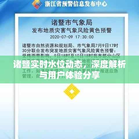 诸暨实时水位动态解析及用户体验分享