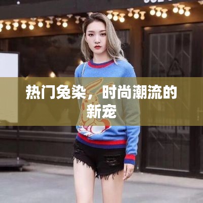 时尚新宠,热门兔染风潮