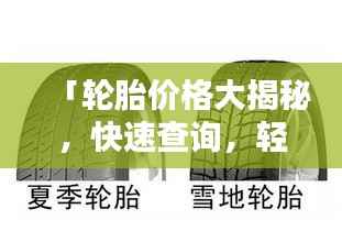 「轮胎价格大揭秘,快速查询,轻松掌握!」