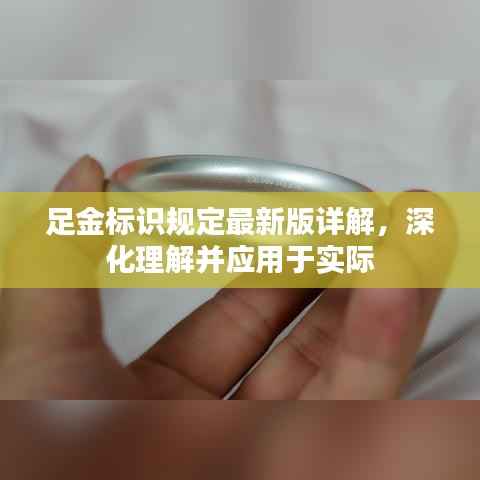 足金标识规定最新版详解，深化理解并应用于实际
